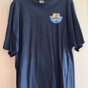 Richmond Raceway Federated Auto Parts 400 Sept. 2013 Navy Blue T-Shirt Size XXL